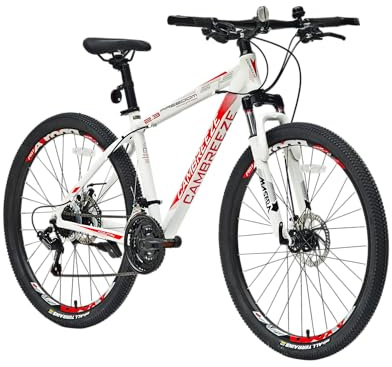 Totem Cambreeze Unisex's Mountain Bike/Bicycles 27.5'' Wheel Lightweight Aluminium Frame 21 Speeds Shimano Disc Brake