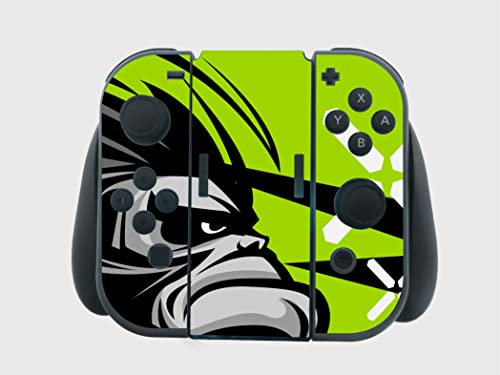 BLACK LABEL GRAFX® Aufkleber SKIN31 Nintendo Switch Folien Skin Design Sticker Set Konsole & Joy-Con Cover Decal Wrap