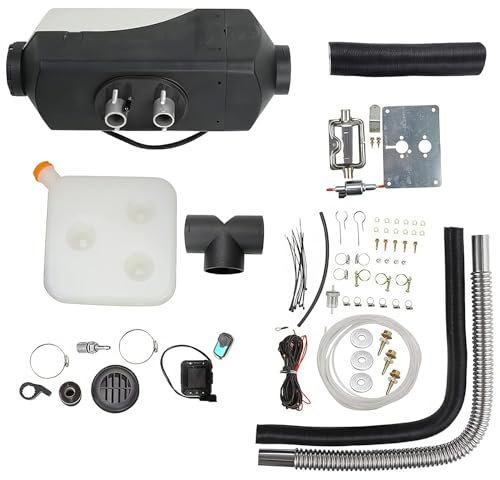 Baceyong Air Diesel Heater LCD Remote 2KW 12V Diesel Air Heater avec réservoir 10L