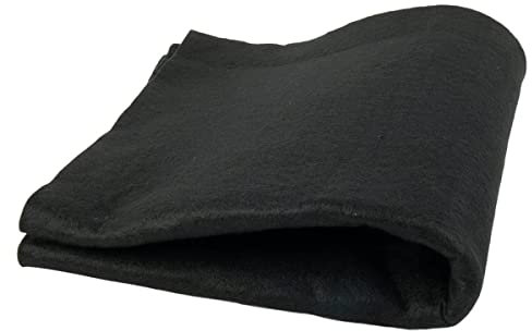 RANRAO Activated Carbon Felt , Carbon Fiber Welding Blanket Torch Shield Plumbing Heat Sink Slag Fire Felt Auto