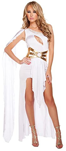 Ulalaza Cosplay-Kostüm für Damen, Cleopatra, griechische Göttin, antike römische Kriegerin, Uniform-Outfit für Halloween-Party