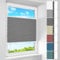 BelleMax Wabenplissee ohne Bohren Verdunkelung Thermo Plissee Klemmfix, Grau-weiß 70x110 cm (BxH), 100% Blickdicht Verdunklungsplissee, Schallschutz Sonnenschutz Doppelplissee für Fenster