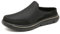SMajong Zuecos y Mules para Hombre Mujer Respirable Zapatillas de Playa Confortable Zapatos de Jardín Ligeros Sandalias de Verano,Todo Negro Talla:42 EU