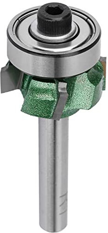 R1/R2/R3 Woodworking Milling Cutter, Edge Trimmer Router Bit 4 Teeth Trimming Cutter Edge Trimmer Router Bit for Trimming After Edge Banding for Woodworking Engraving Machine