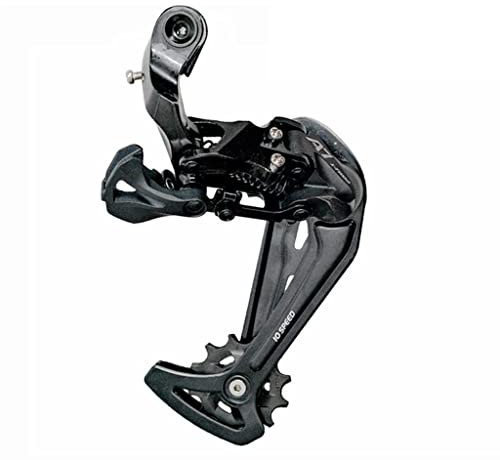 QAINKUN Fahrrad Schaltwerk 10-Gang-Schaltwerk for MTB-Mountainbike-Umwerfer-Führungskette kompatibel Schaltwerke(SGS-Long cage)