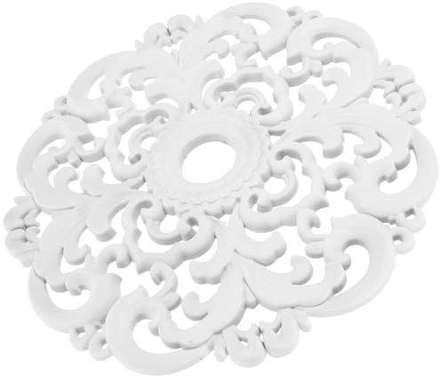 ABOOFAN Ceiling Medalli Ceiling White Round Ceiling Cover Pendant Light Plate Cover Lighting Ceiling Ring for Ceiling Fan Light Fixtures