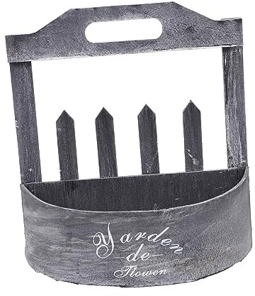 TINEASUR 1pieza Colgante De Madera Pastoral para Decoración De Pared Vintage Diseño Retro para y Flores para Interiores y Exteriores