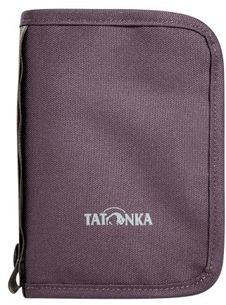 Tatonka Travel Zip M RFID Block - Reisebörse/Reisepasshülle RFID-Blocker - TÜV geprüft - Bietet Platz für Reisepass, Kreditkarten und Reisedokumente