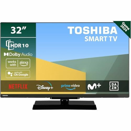Toshiba TV DLED 32WV3463DG 32? HD HDR Smart TV Alexa Dolby Audio