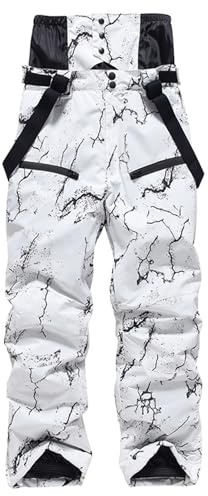 Pantaloni Snowboard Uomo Softshell Pantalone Neve Caldo Baggy Snowboard Pants Tecnici Pantaloni Sci Invernali Salopette Montagna
