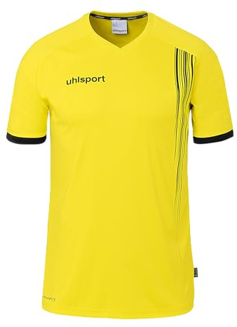 uhlsport Impulse Shirt Kurzarm – Fußball Trikot Kurzarm, bedruckbar, Teamwear Trikot mit Rundhals für Training & Spiel