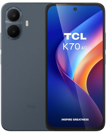 TCL K70 4G 17,3 cm (6.8) Dual SIM ibrida Android 16.0 USB tipo-C 4 GB 128 GB 5200 mAh Grigio