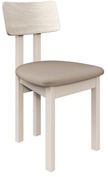 Mirjan24 Esszimmerstuhl Kizeko II, Polsterstuhl, Rahmen aus Buchenholz Gepolsterte Sitzfläche aus Stoff Stuhl für Arbeitszimmer Esszimmer Küchenstuhl (Cashmere/Paros 02)