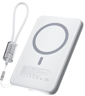 Power Bank Magnetico Wireless 10000mAh 1 porta USB-C + Cavo Type-c