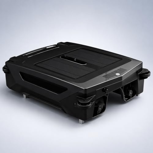 Robot Limpiador de Superficie de Piscina y Skimmer Solar Inalámbrico