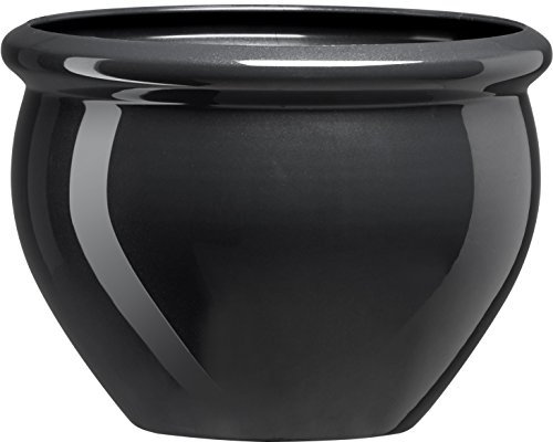 Poetic Emsa 501869 Siena Bac à Fleurs pour Jardin Polypropylène Anthracite 26 cm