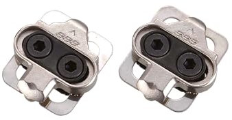 BBB Cycling Click & Go SPD Cleats | Compatible with all SPD Shoes and Pedals | 4 Degrees Float | Cleats for Cycling Shoes | BPD-01