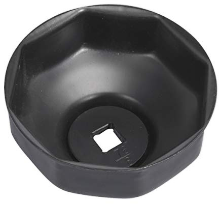 Sealey VS7006.V2-08 Oil Filter Cap Wrench 8 Flutes, Black