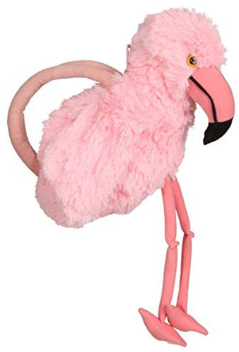 Orlob Damen Flamingo Handtasche (Satchel), Rosa, 100% Polyester, Reißverschluss, Festlich, Flamingo-Motiv