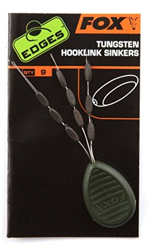 Fox Edges Tungsten hooklink sinkers x 9