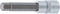 BGS bit-uso, 11 mm interno-6-kant, 12,5 (1/2), lunghezza 100 mm, 4266