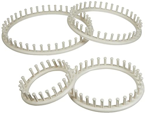 Strickring-Set rund, 4-teilig