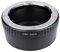B.I.G. 421345 Objektivadapter mit Linse OM an Sony E schwarz