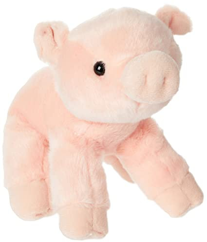 Aurora, 12767, Mini Flopsies Percy Schwein, 20cm, Plüschtier, pink