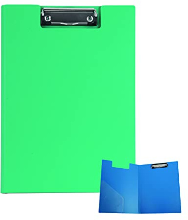 Alevar Klemmbrett PVC mit Deckel A4 grün