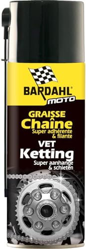 Graisse chaîne Moto 400ml BARDAHL (aérosol)