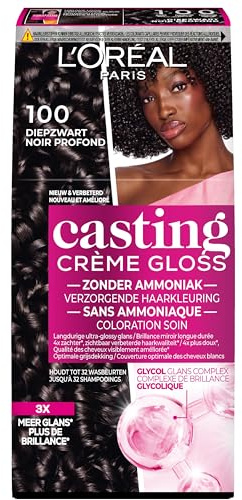 LOral Paris Casting Crme Gloss Haarverf - 100 Diep Zwart
