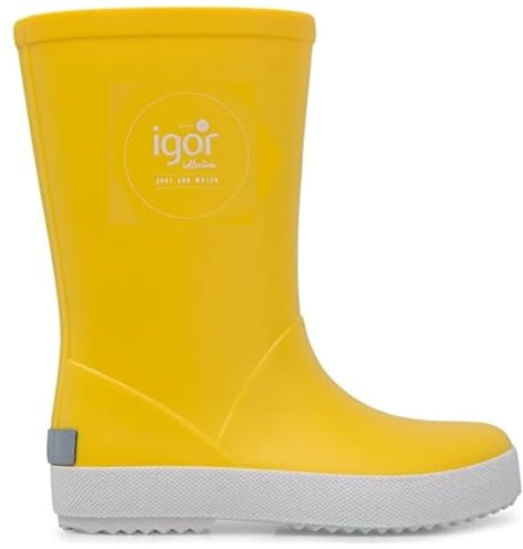 IGOR Splash Nautico, Stivali da Acqua Unisex-Bambini, Giallo, 27 EU