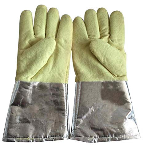 Backbayia Schutzhandschuhe/Grillhandschuhe, hitzebeständig