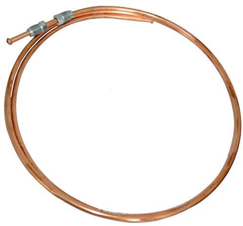 AERZETIX - C42624 - Bremsleitung - Schlauch - aus Kupfer - 150cm Ø4.76mm - mit Anschlüssen - M10x1/M10x1