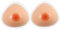 Vollence C Cup Selbstklebende Triangel Silikon Brustformen Falsche Brüste Silikonbrüste Brust Brustform für Mastektomie Prothese Transvestitismus Crossdressers Cosplay BH-Einlagen