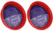 Zerodis Kehrroboterteile, 2-teiliger Staubsauger HEPA-Filter Ersatzzubehör Kompatibel mit Dibea D18 D008Pro, Handstaubsaugerfilter