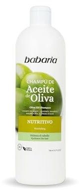 Babaria – Champú Nutritivo De Aceite De Oliva, 700 ml