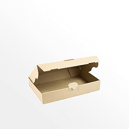Maxibriefkarton MB3 240 x 160 x 45 mm - 50 Stück - Ideal für Warensendungen - Robustes Versandkarton A5 für Büwa Verpackung - Stapelbar und Umweltfreundlich - Maximaler Schutz für Versand