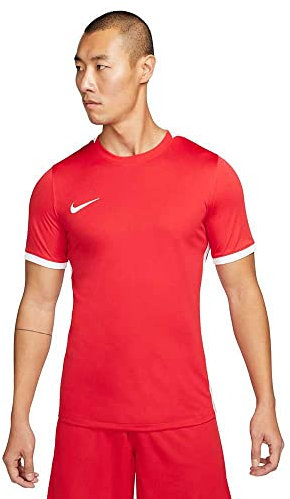 NIKE DH7990-657 M NK DF CHALNG IV JSY SS T-Shirt Men's University RED/University RED/White Size M