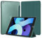 4UBonLife Custodia per iPad 9a/8a/7a Generazione 10,2 Pollici 2021/2020/2019, Smart Cover Protettiva Rigida Custodia Sottile e Leggero con Retro Traslucido per iPad 7/8/9, Verde Notte