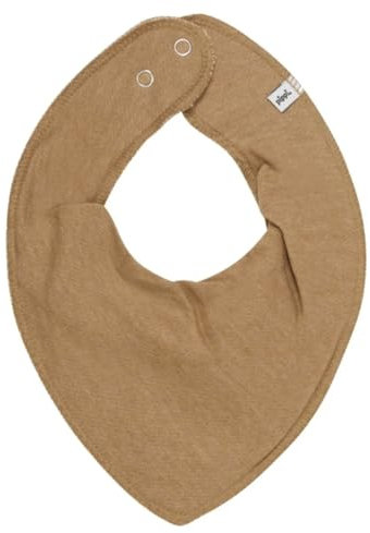 Pippi Babywear Halstuch Lätzchen Dreieckstuch Biobaumwolle uni (hellbraun)