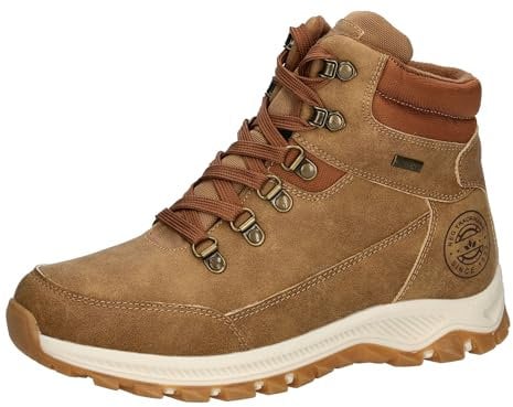 Lico Unisex Preston Sneaker, Braun/Beige, 41 EU