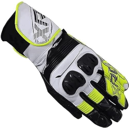 XRC Tump GT7 Motorrad Handschuhe Herren Weiß/Blau/Rot XL