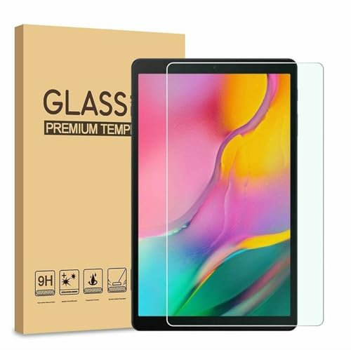 PROTech [2 x Pack Tempered Glass Screen Protector For Samsung Galaxy Tab A 8.0 2019, SM-T290/T295 [9H Hardness] [Ultra Clear] [Anti Scratch] [Bubble Free]