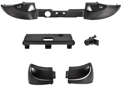 Ceozon Replacement Accessories LB RB LT RT Bumper Trigger Buttons Repair Kit for Xbox Elite Controller 2, Elite Series 2 Controller Black