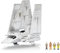 Jazwares Star Wars Micro Galaxy Squadron Tydirium Shuttle – Véhicule de 17,8 cm avec décoration unique et quatre accessoires de micro figurines de 2,5 cm