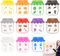 11PCS Montessori Fridge Magnets for Kids - Educational Learning Resources Set, Toddler Learning Toys Magnetic Color Sorting Set for Creative Development, Magnetic Stickers for Ages 2+
