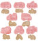 Honicemar Moldes Para Galletas 8 Piezas Moldes Galletas de Transporte Vehículos Cartoon 3D Cortadores Galletas Para Niños Plástico, Para Cookie Dulces Decoración de Pasteles
