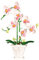 DelightCube Orchid Artificial Flower Building Sets, 718 PCS with Vase Plants Kit, Creative Botanical Collection Blocks,Gift for Children Adults,DIY Toy Flowers Construction Kits