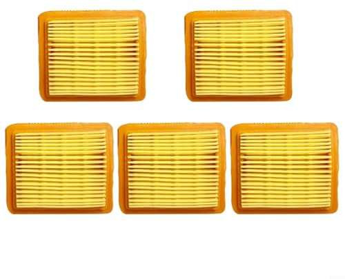 ZYNCUE 5 filtri dell'aria di ricambio per motore a 4 tempi Honda GX50 47,9 CC, compatibili con motore GX-50, parti per tosaerba
